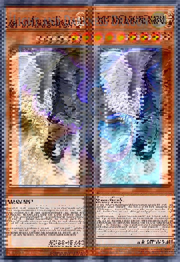 Light and Darkness Dragon