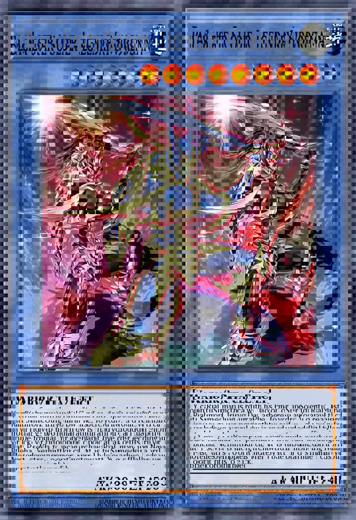 Black Luster Soldier - Legendary Swordsman