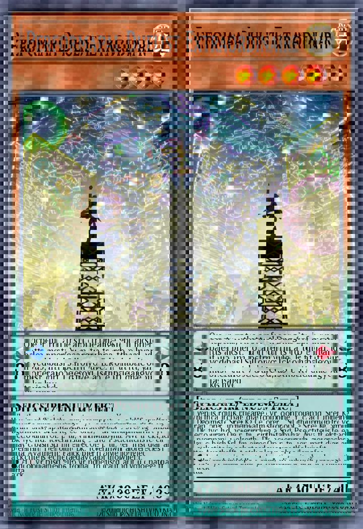 Performapal Duelist Extraordinaire
