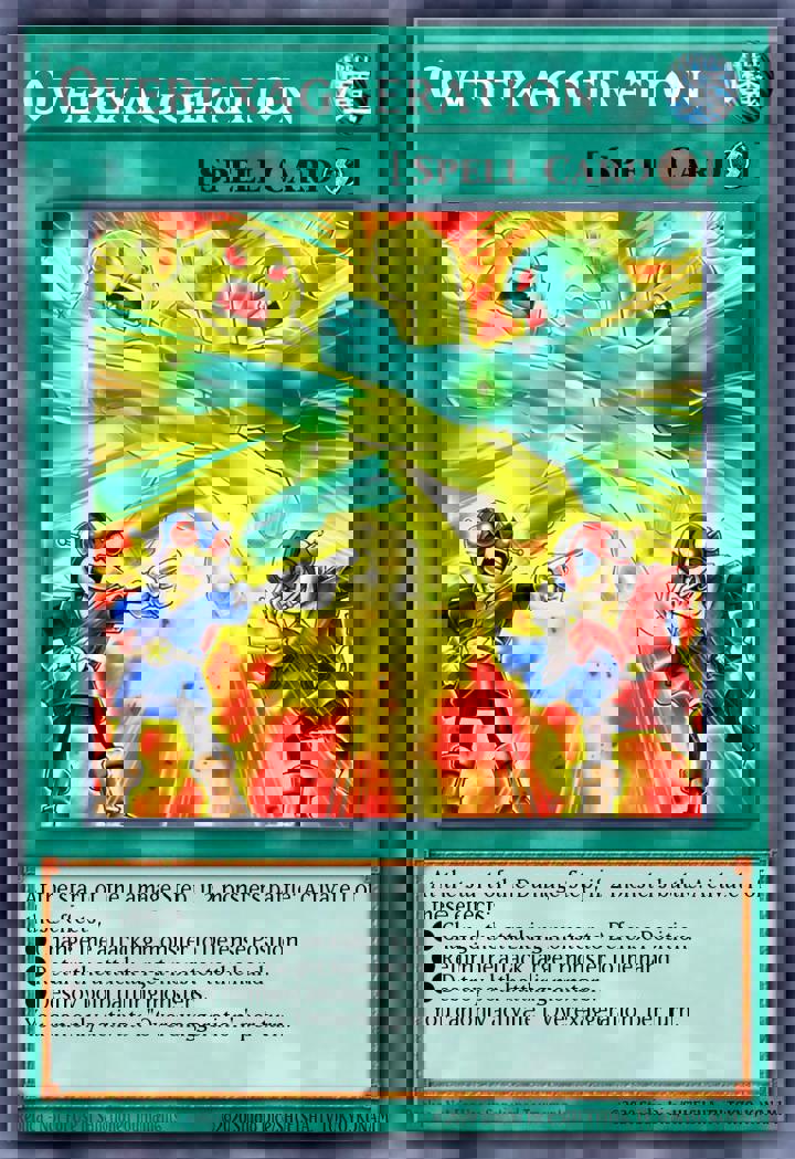 Overexaggeration