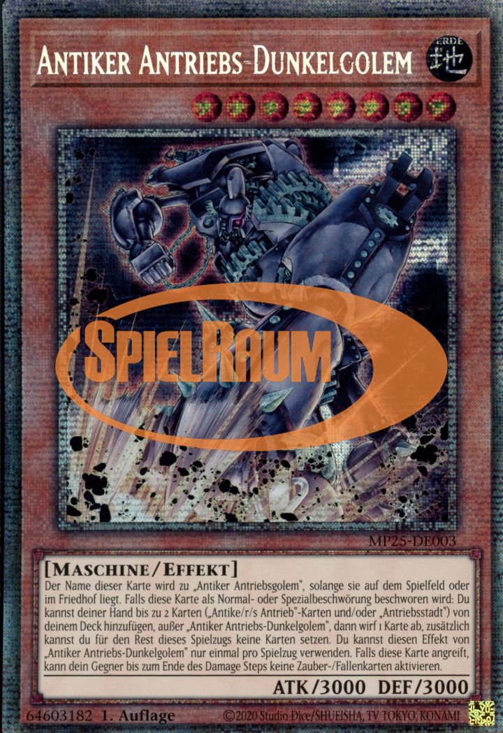 Ancient Gear Dark Golem