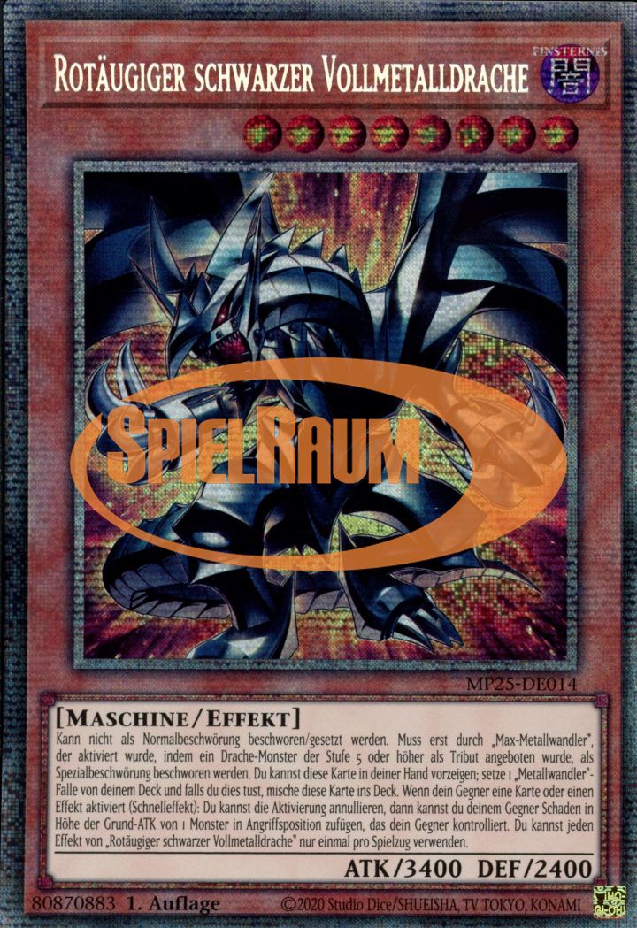 Red-Eyes Black Fullmetal Dragon