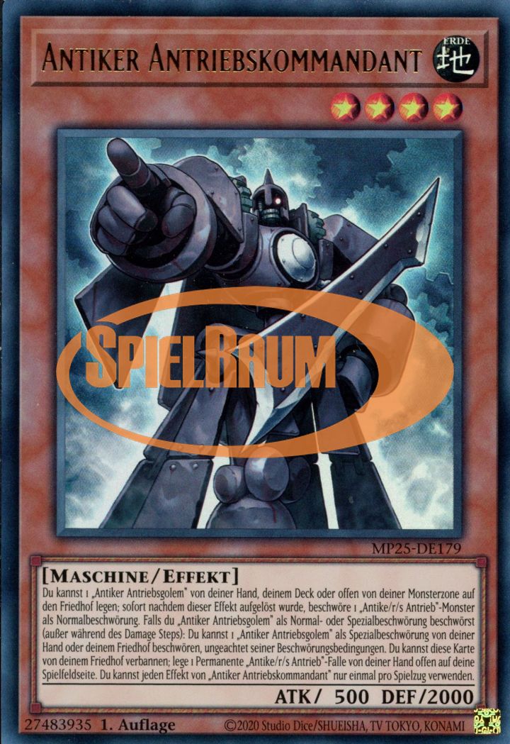 Ancient Gear Commander