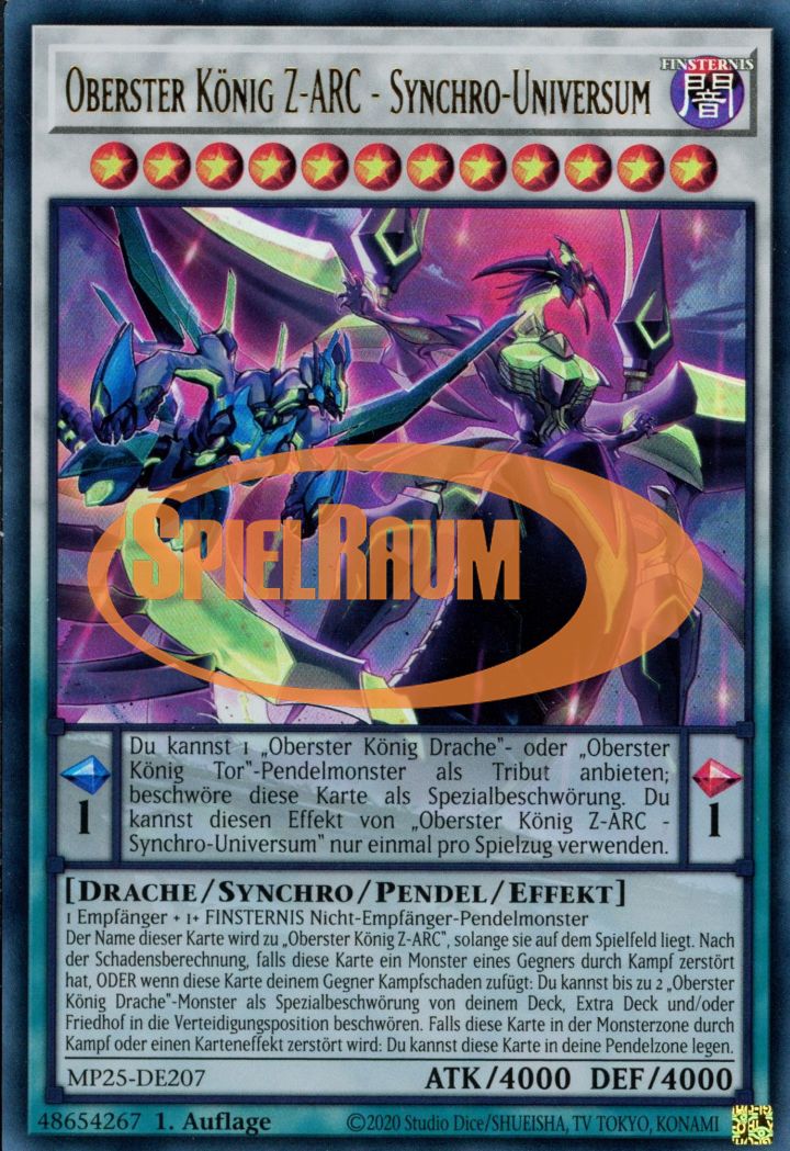 Supreme King Z-ARC - Synchro Universe