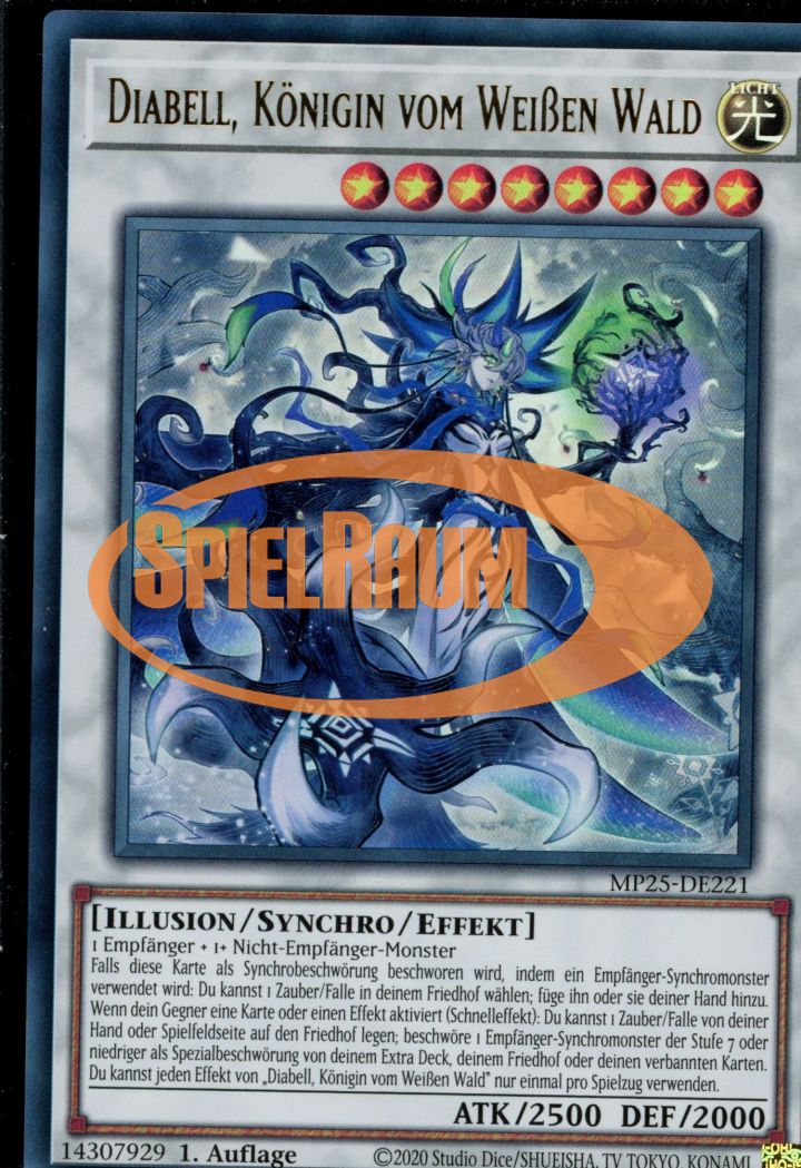 Diabell, Queen of the White Forest Single: Yu-Gi-Oh! 2025 Mega-Pack Tin Einzelkarte