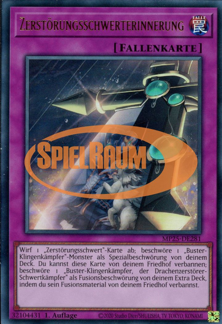 Destruction Sword Memories