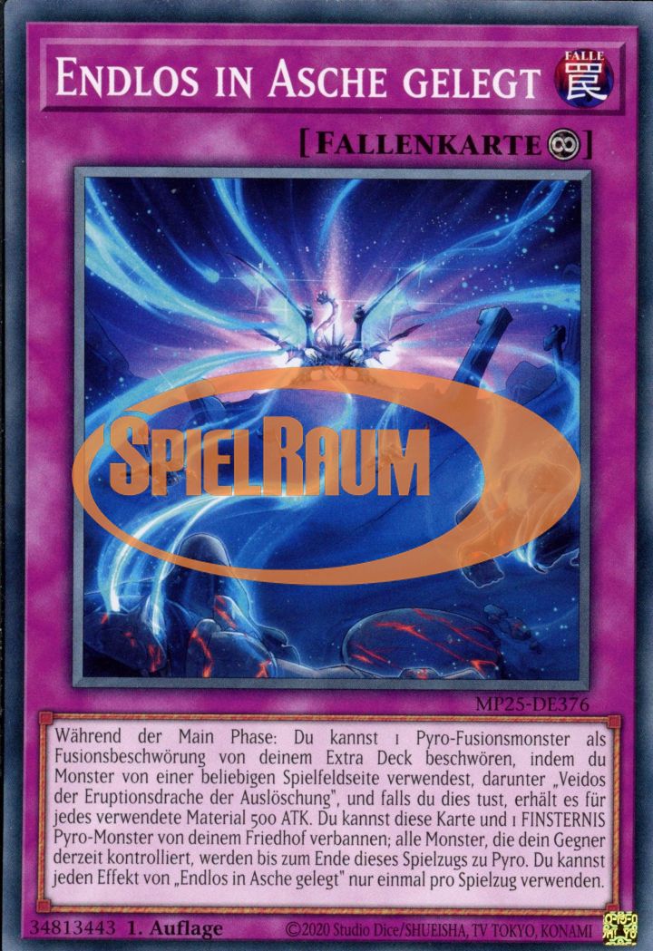 Ashened to Endlessness Single: Yu-Gi-Oh! 2025 Mega-Pack Tin Einzelkarte