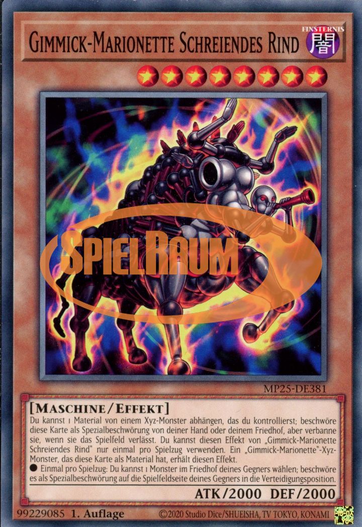 Gimmick Puppet Cattle Scream