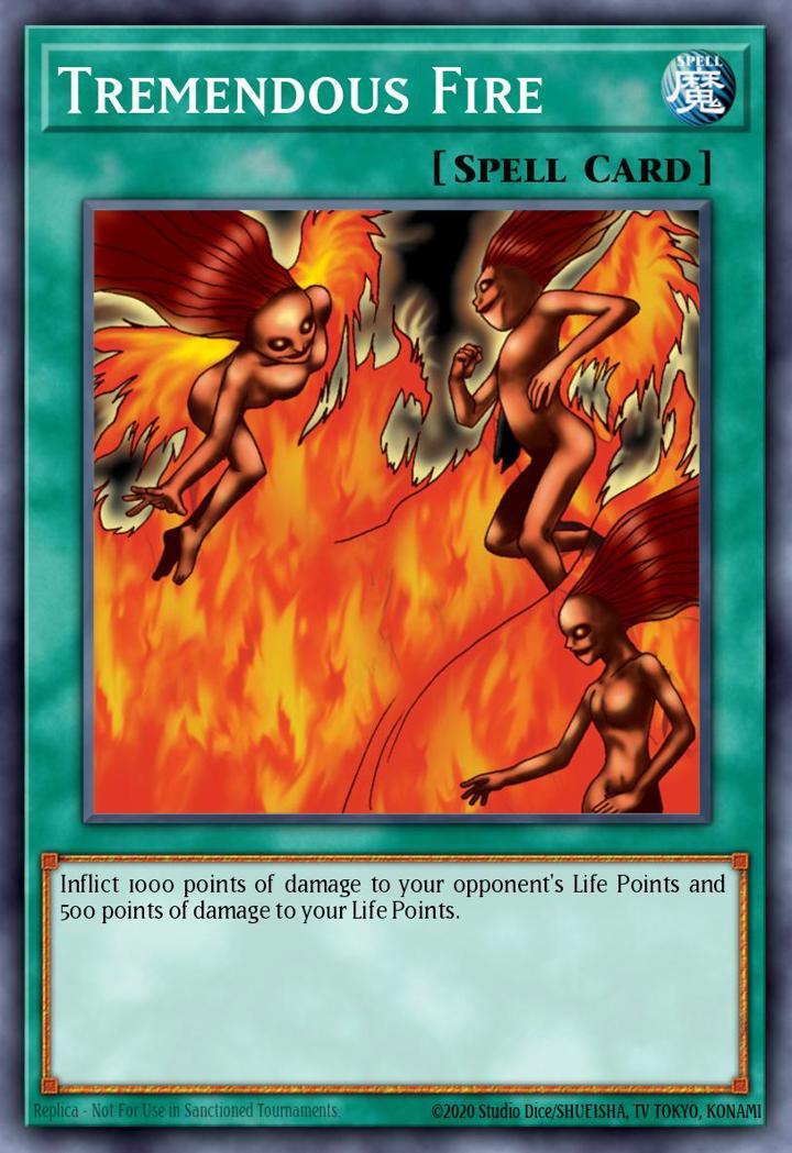 Tremendous Fire Single: Yu-Gi-Oh! Metal Raiders (25th Anniversary Edition) Einzelkarte