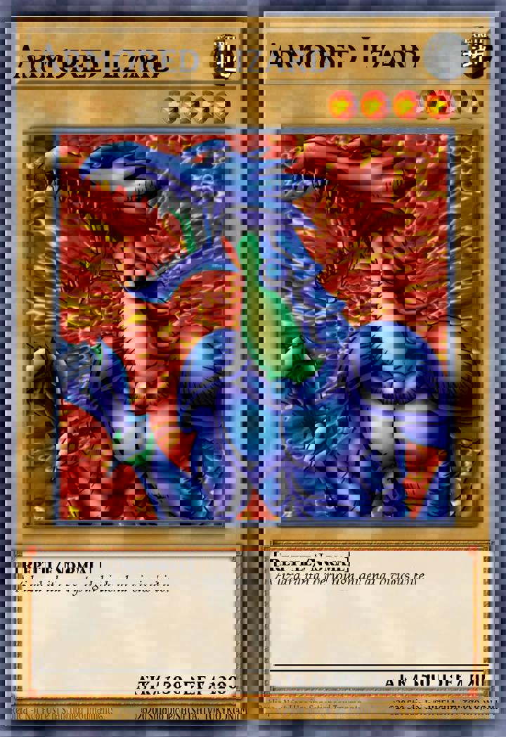 Armored Lizard (V.3 - Common)
