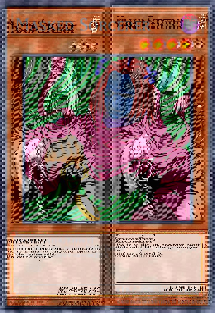Masked Sorcerer (V.3 - Rare)