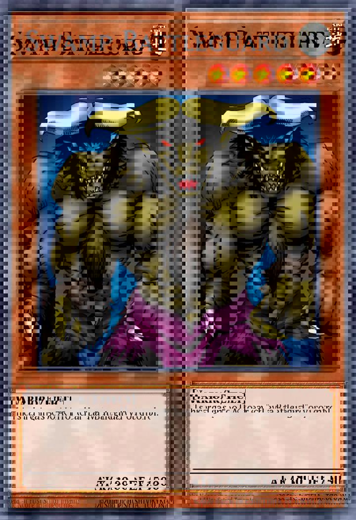 Swamp Battleguard (V.3 - Common)