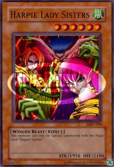 Harpie Lady Sisters (V.1 - Super Rare)