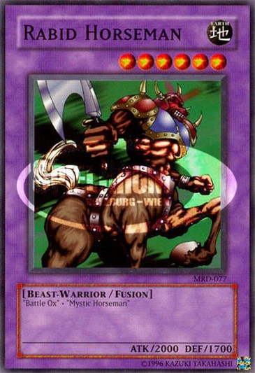 Rabid Horseman (V.1 - Common)