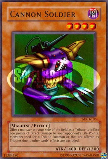 Cannon Soldier (V.1 - Rare)