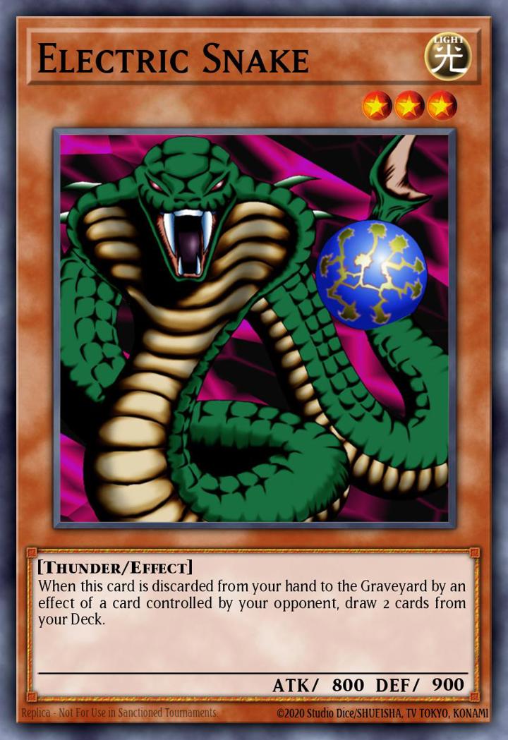 Electric Snake (V.2 - Common) Single: Yu-Gi-Oh! Magic Ruler Einzelkarte