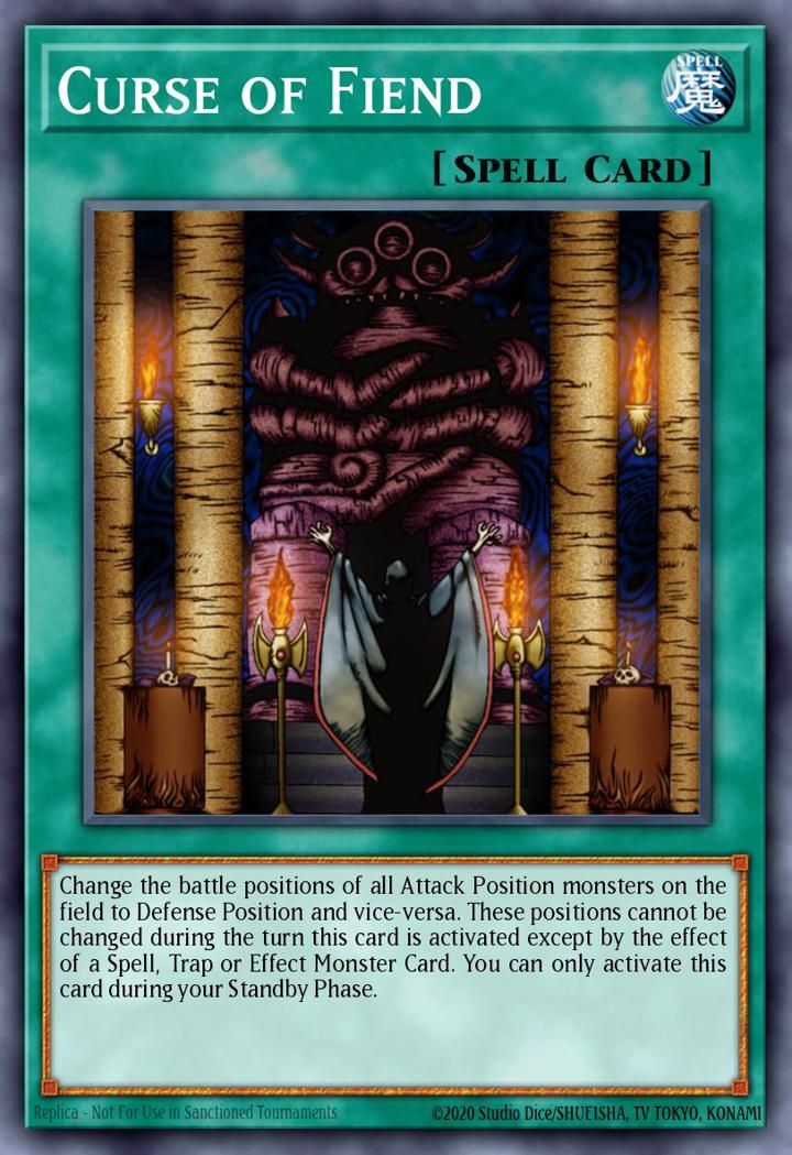 Curse of Fiend (V.1 - Common) Single: Yu-Gi-Oh! Magic Ruler Einzelkarte