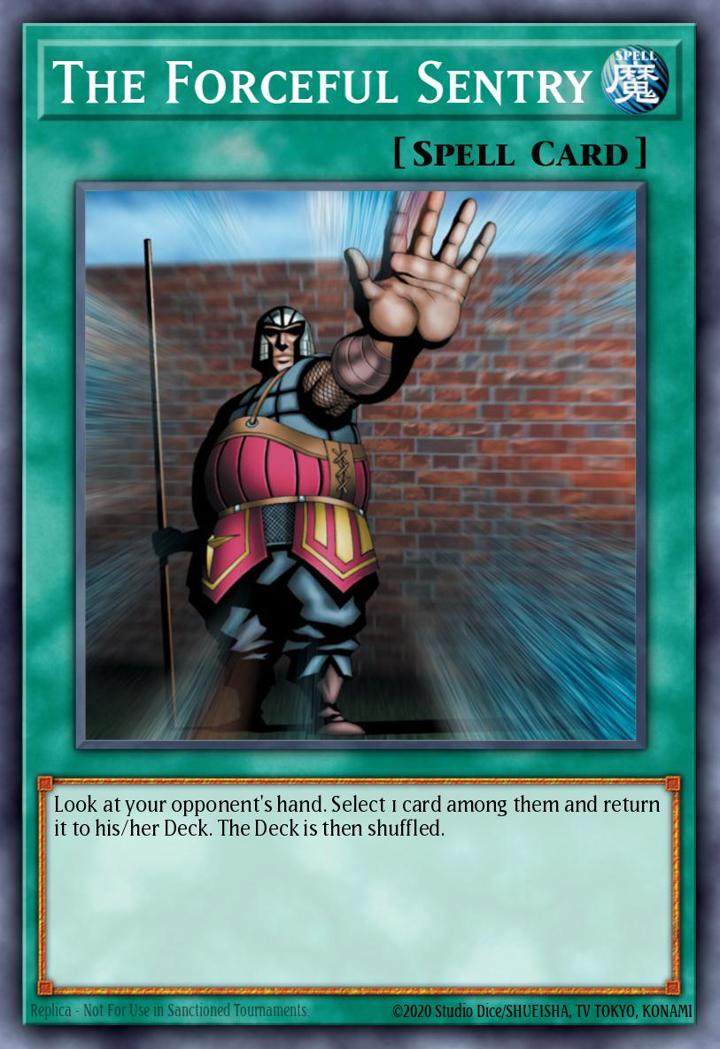 The Forceful Sentry (V.1 - Ultra Rare)