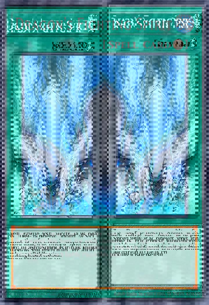 Dragon's Fighting Spirit (V.1 - Ultra Rare)