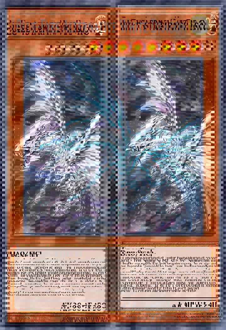 Blue-Eyes Alternative White Dragon (V.2 - Gold Rare)