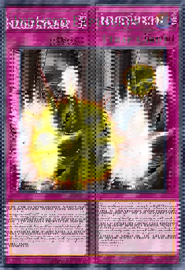 Induced Explosion (V.3 - Secret Rare)