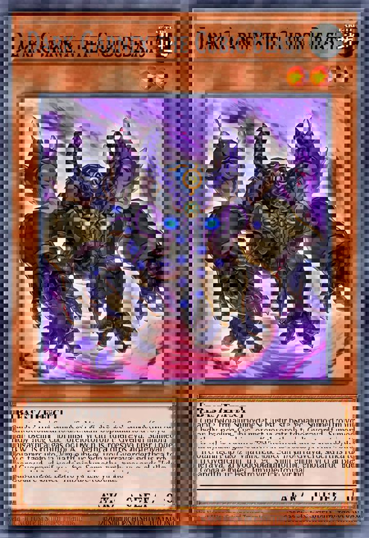 Dark Garnex the Cubic Beast (V.3 - Secret Rare)