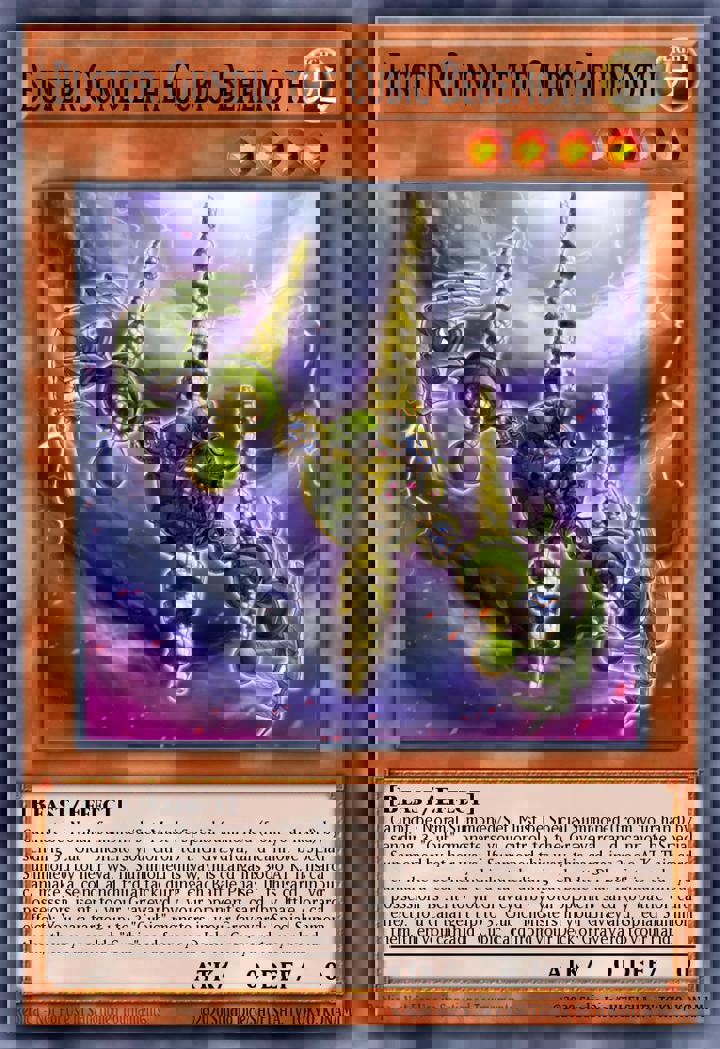 Buster Gundil the Cubic Behemoth (V.3 - Secret Rare)