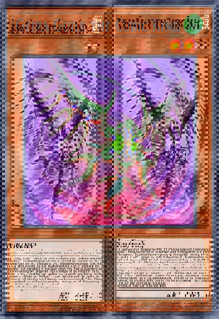 Geira Guile the Cubic King (V.3 - Secret Rare)