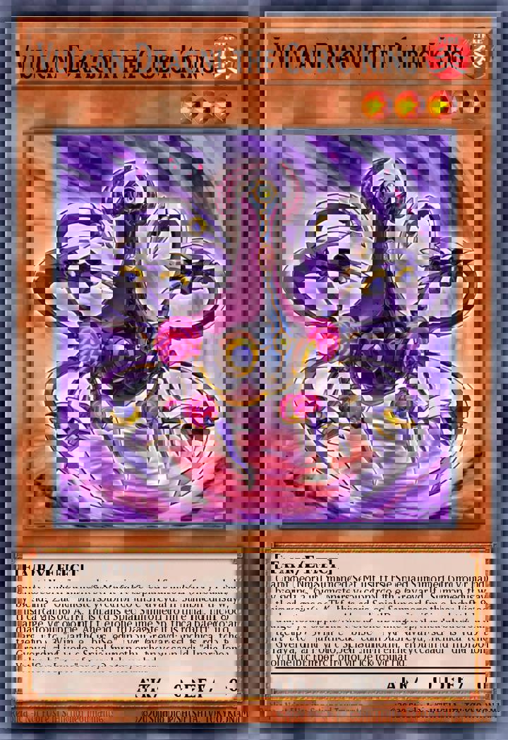 Vulcan Dragni the Cubic King (V.3 - Secret Rare)