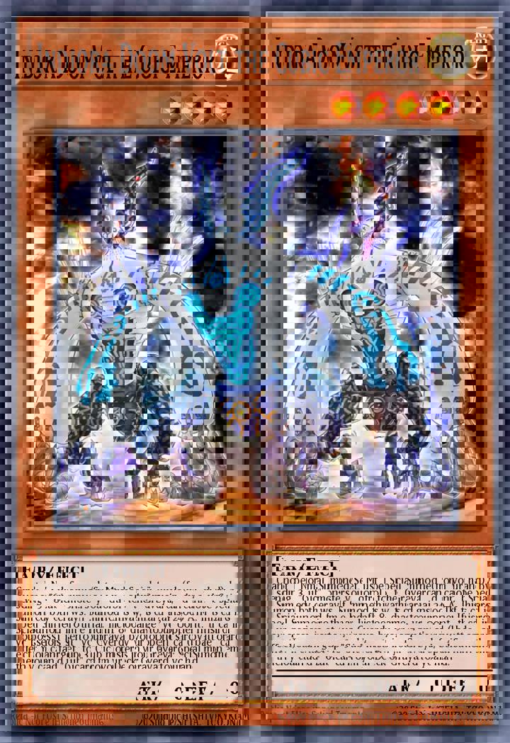 Indiora Doom Volt the Cubic Emperor (V.3 - Secret Rare)