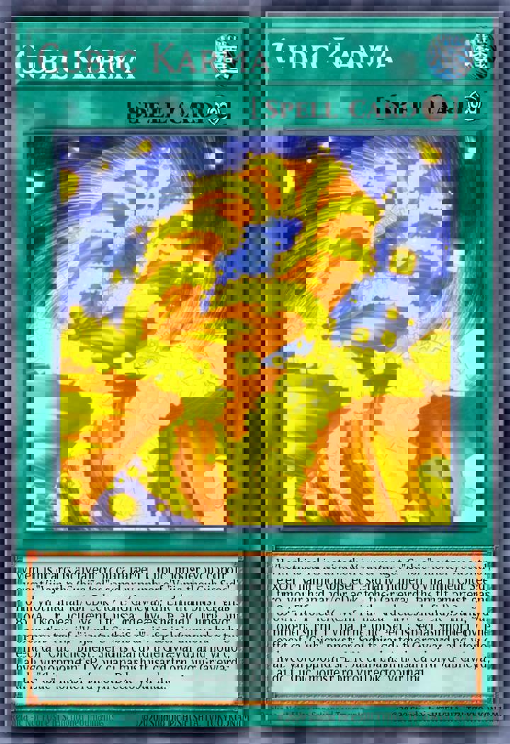 Cubic Karma (V.3 - Secret Rare)