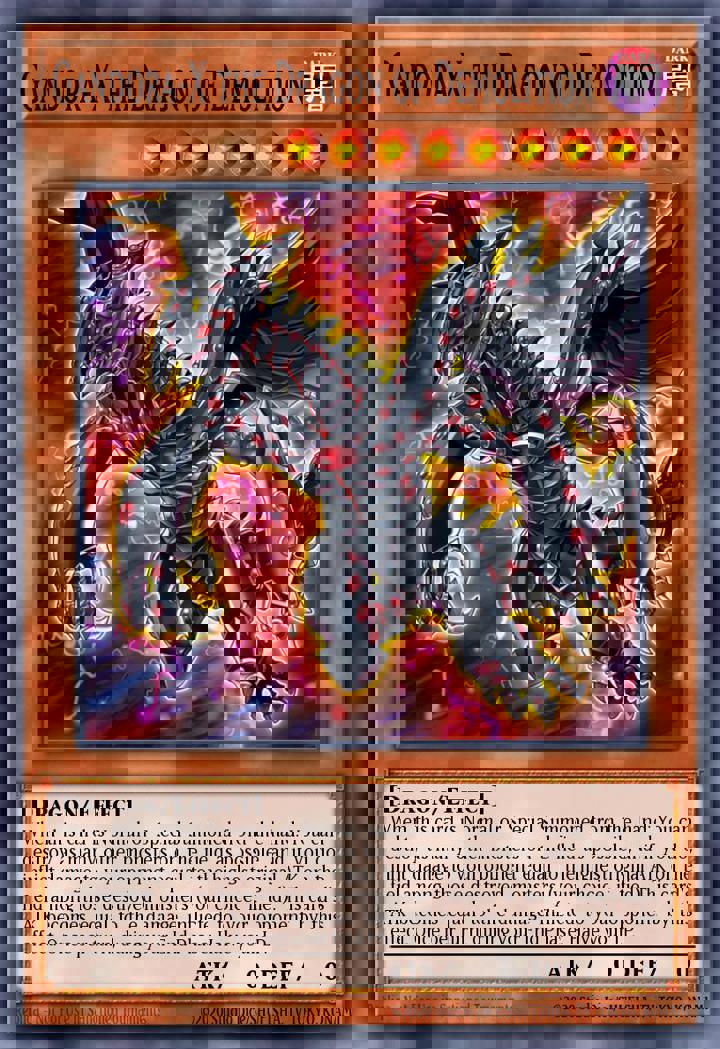 Gandora-X the Dragon of Demolition (V.3 - Secret Rare)