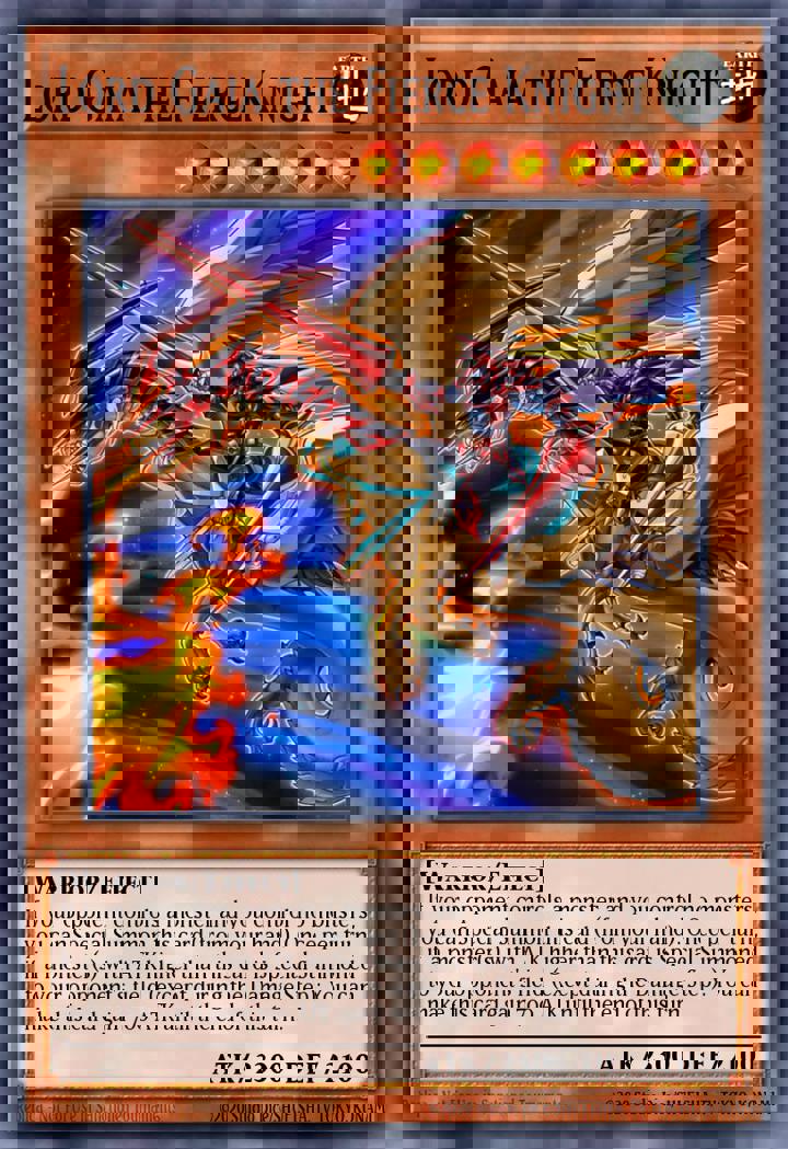 Lord Gaia the Fierce Knight (V.3 - Secret Rare)