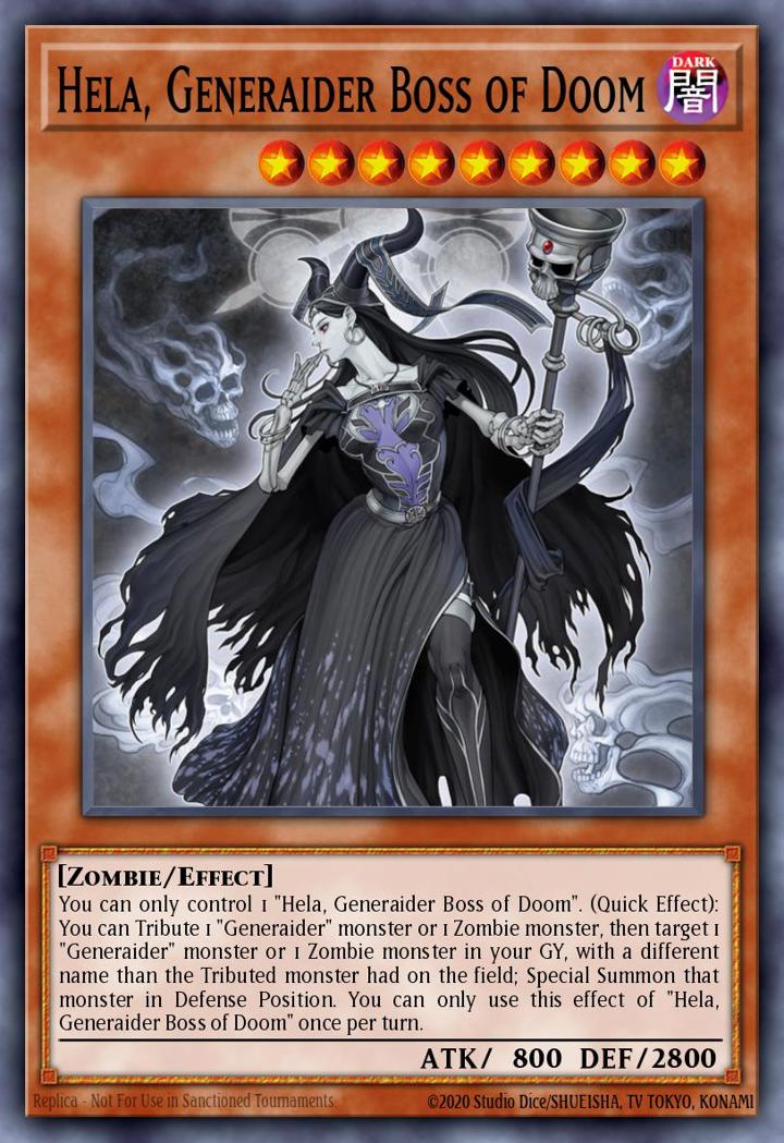 Hela, Generaider Boss of Doom