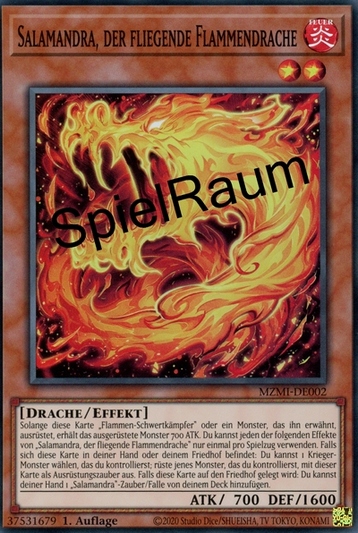 Salamandra, the Flying Flame Dragon