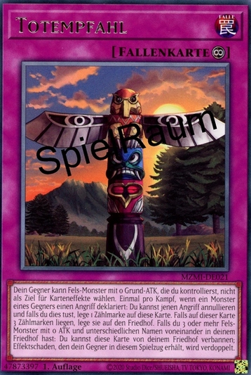 Totem Pole Single: Yu-Gi-Oh! Maze of Millennia Einzelkarte