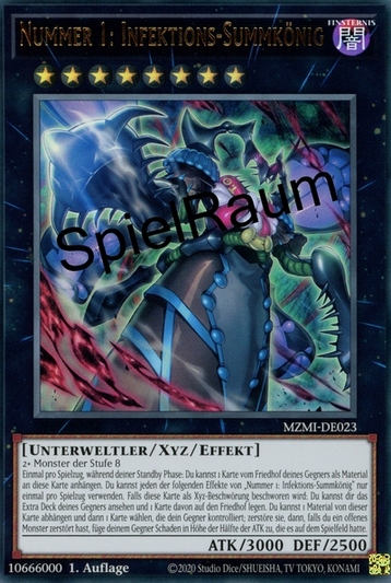 Number 1: Infection Buzzking (V.1 - Ultra Rare)