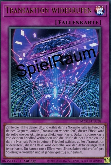 Transaction Rollback (V.1 - Ultra Rare)