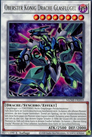 Supreme King Dragon Clear Wing