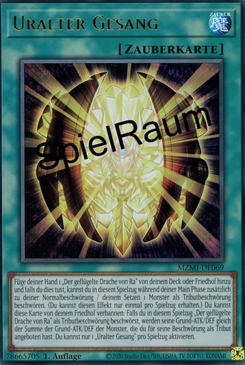 Ancient Chant (V.1 - Ultra Rare)