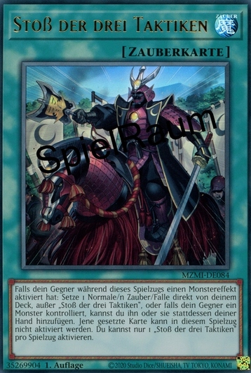 Triple Tactics Thrust Single: Yu-Gi-Oh! Maze of Millennia Einzelkarte