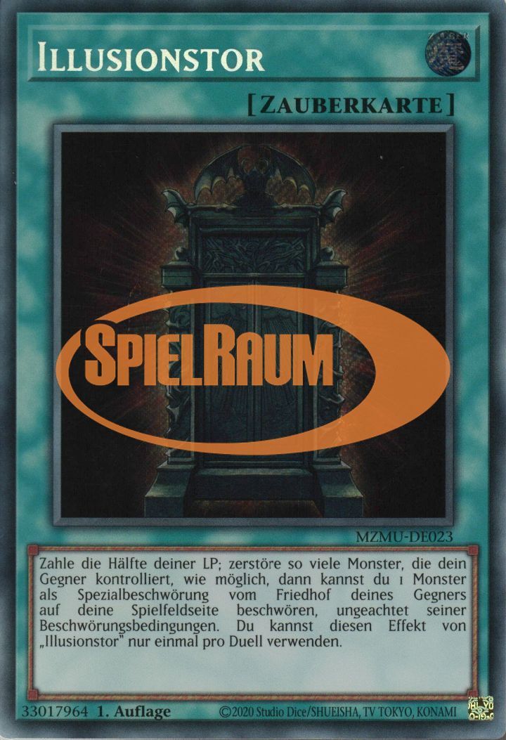 Illusion Gate (V.1 - Secret Rare) Single: Yu-Gi-Oh! Maze of Muertos Einzelkarte