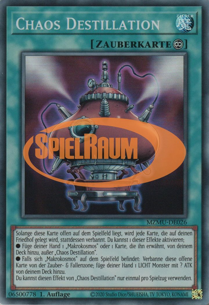 Chaos Distill Single: Yu-Gi-Oh! Maze of Muertos Einzelkarte