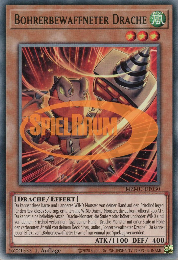 Drill Armed Dragon Single: Yu-Gi-Oh! Maze of Muertos Einzelkarte