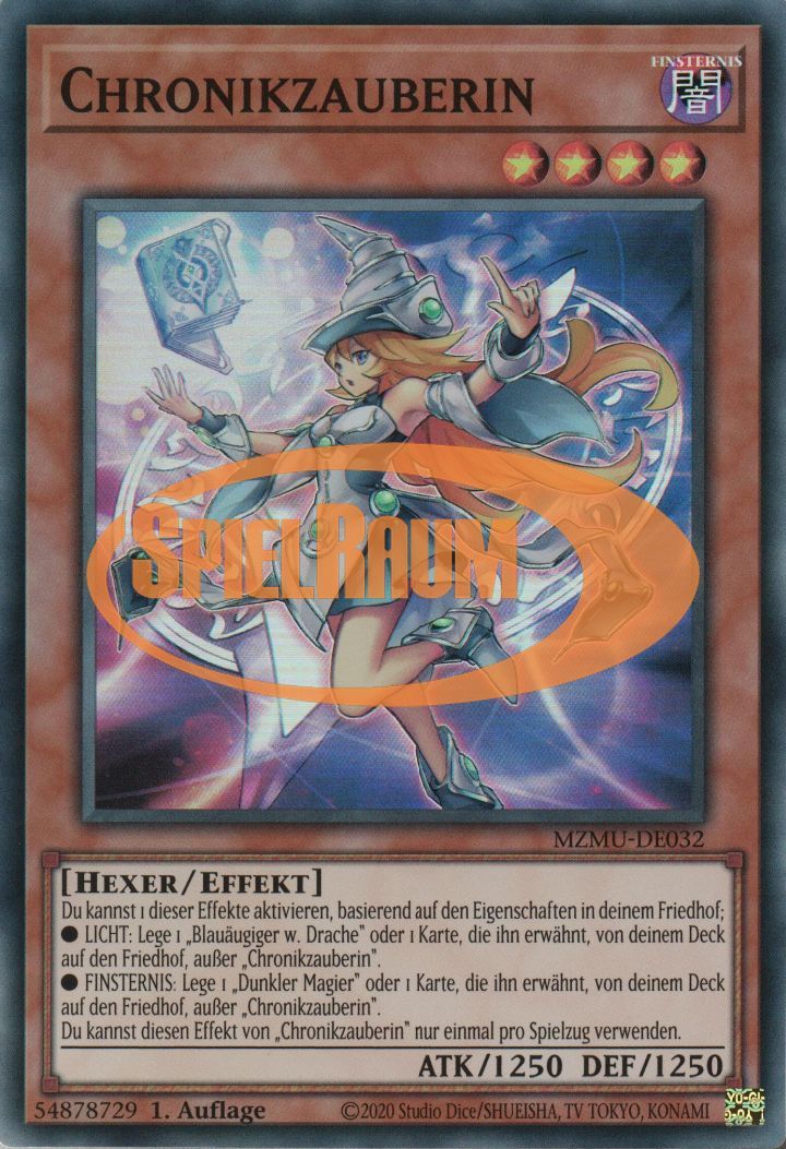 Chronicle Sorceress (V.1 - Super Rare) Single: Yu-Gi-Oh! Maze of Muertos Einzelkarte