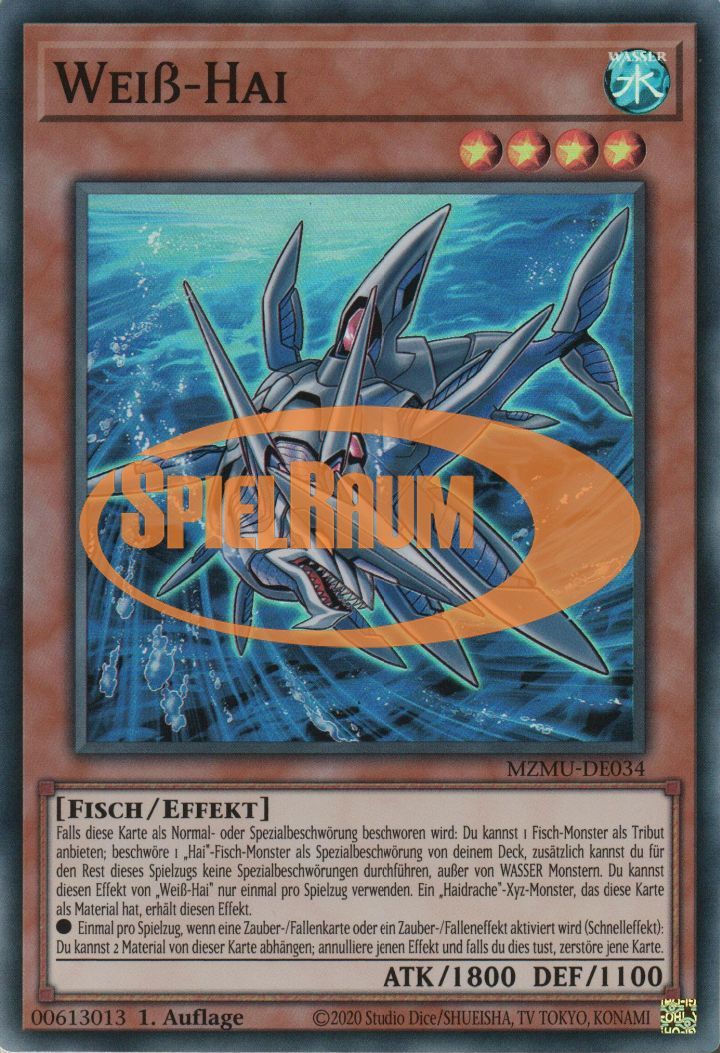 Veiss Shark Single: Yu-Gi-Oh! Maze of Muertos Einzelkarte