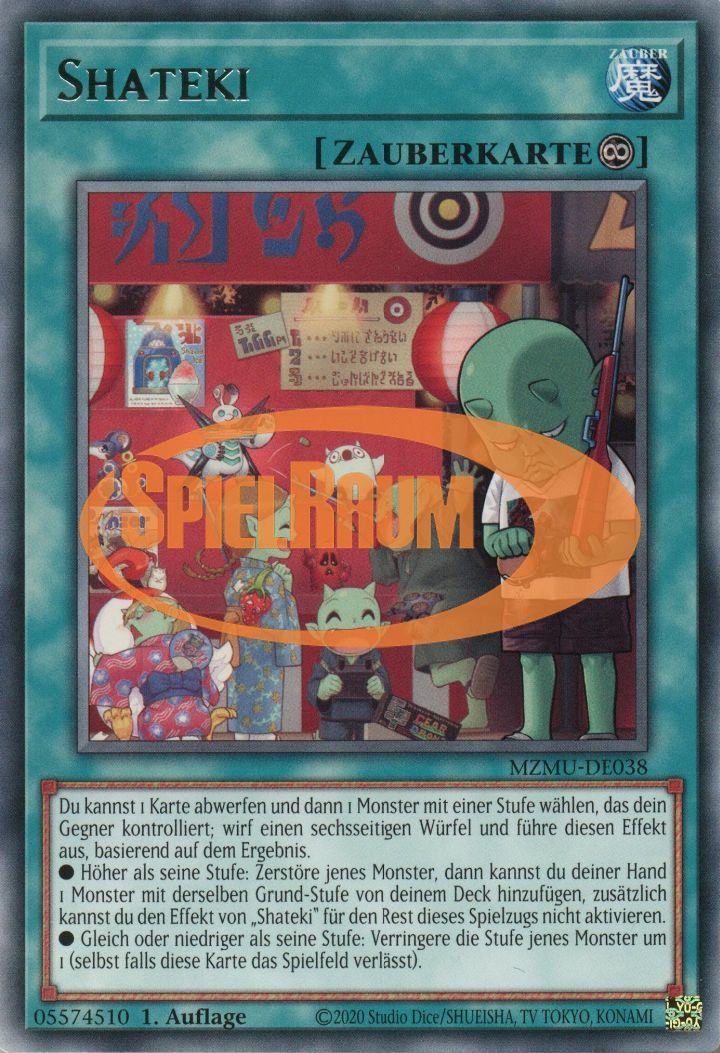 Shateki Single: Yu-Gi-Oh! Maze of Muertos Einzelkarte
