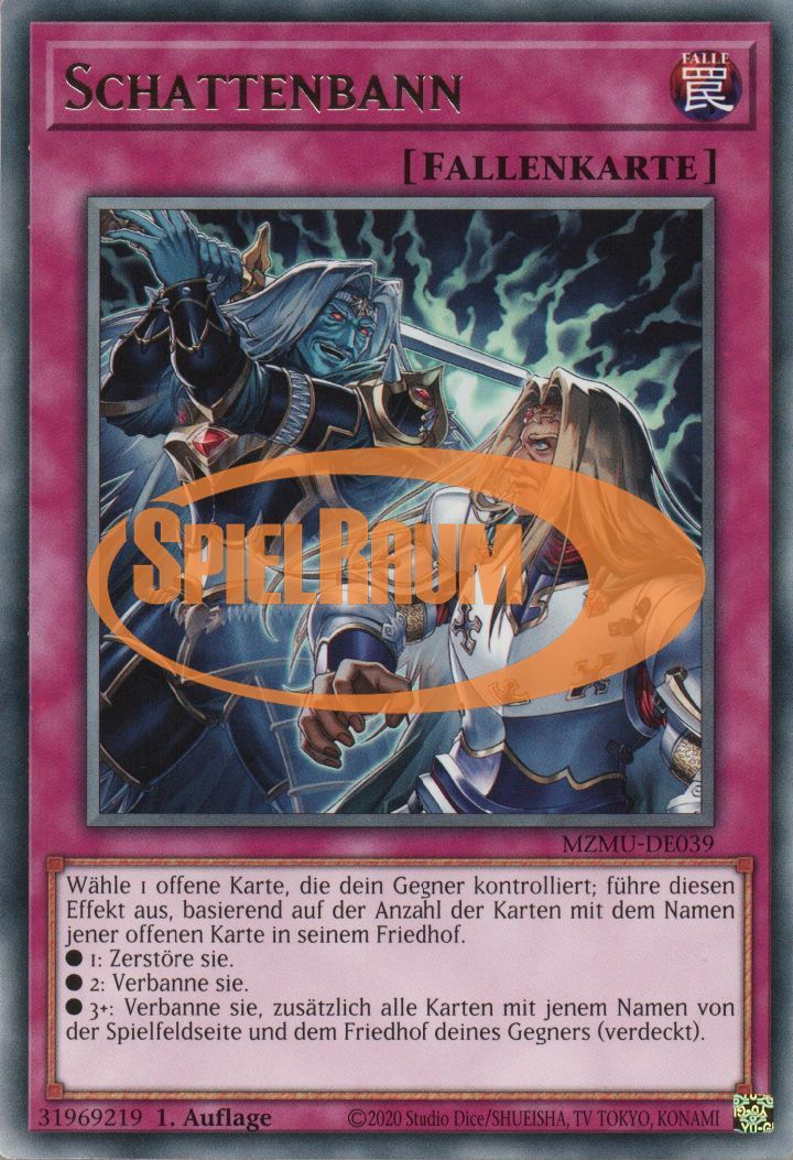 Baneshade Single: Yu-Gi-Oh! Maze of Muertos Einzelkarte