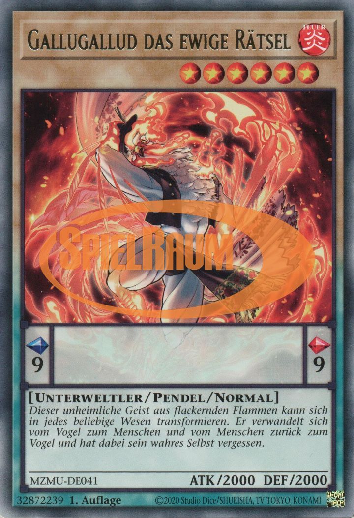 Gallugallud the Endless Enigma Single: Yu-Gi-Oh! Maze of Muertos Einzelkarte