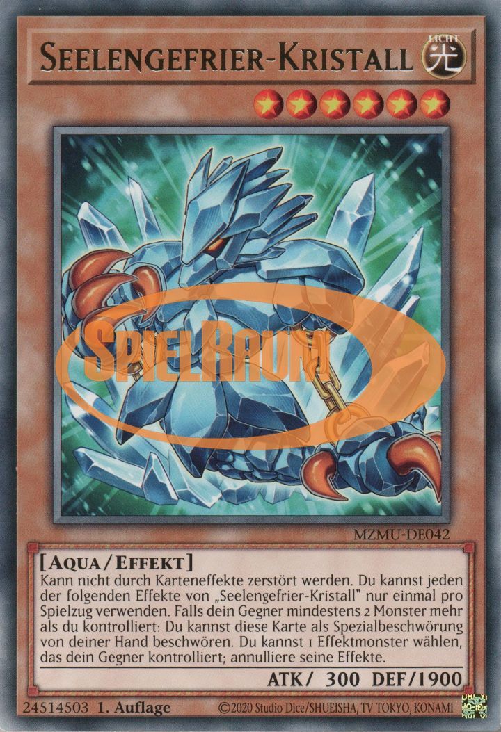 Soulicer Crystal Single: Yu-Gi-Oh! Maze of Muertos Einzelkarte